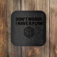 D20 Dice Roll 1 Funny Dungeon Gamer Critical Fail Dragon Coaster thumb 0