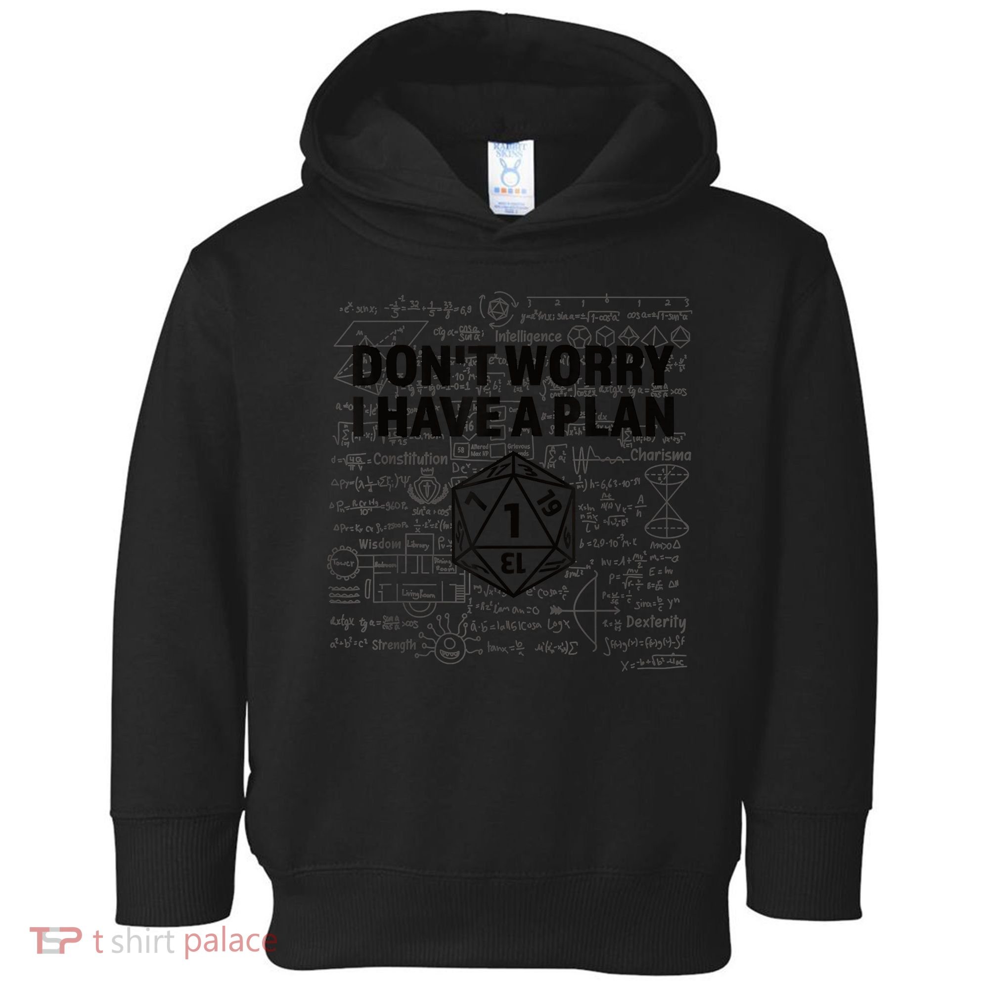 D20 Dice Roll 1 Funny Dungeon Gamer Critical Fail Dragon Toddler Hoodie