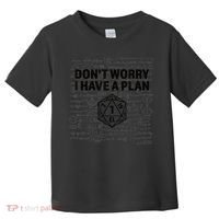 D20 Dice Roll 1 Funny Dungeon Gamer Critical Fail Dragon Toddler T-Shirt thumb 0