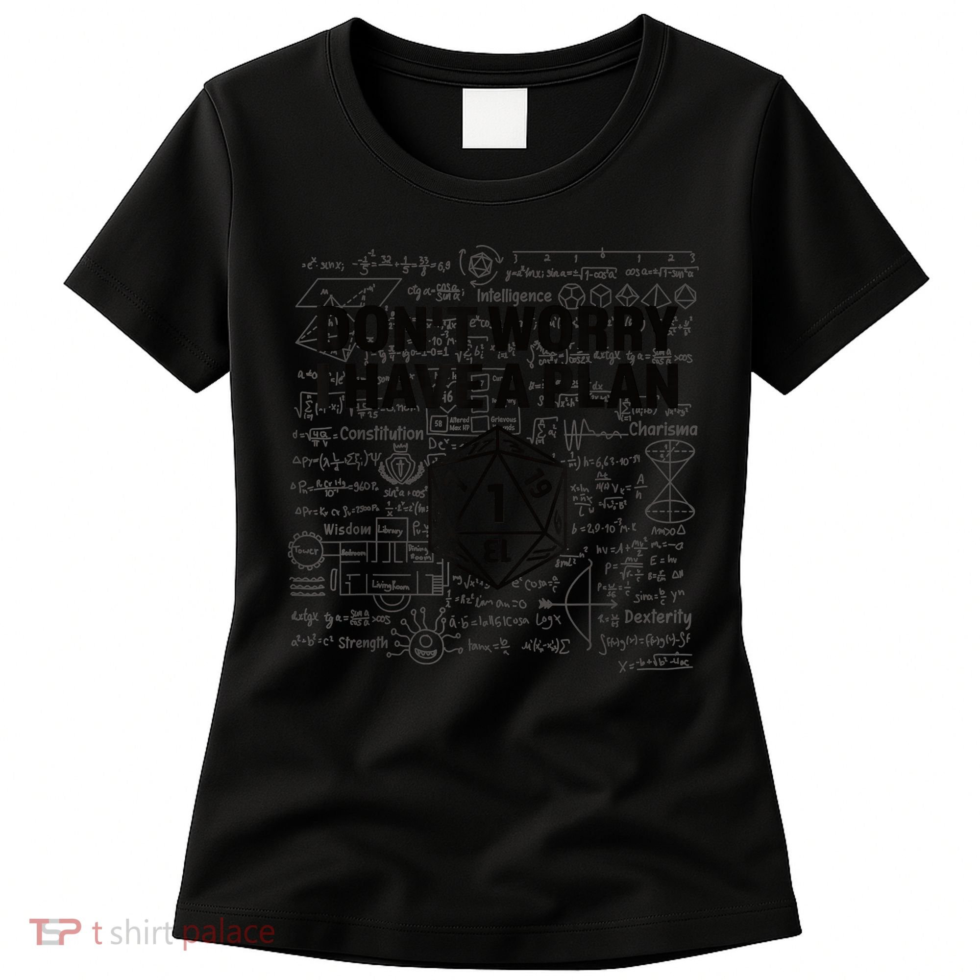 D20 Dice Roll 1 Funny Dungeon Gamer Critical Fail Dragon Women's T-Shirt
