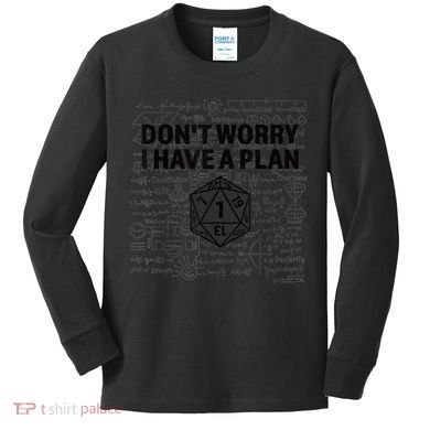 D20 Dice Roll 1 Funny Dungeon Gamer Critical Fail Dragon Kids Long Sleeve Shirt