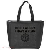 D20 Dice Roll 1 Funny Dungeon Gamer Critical Fail Dragon Tote Bag thumb 0