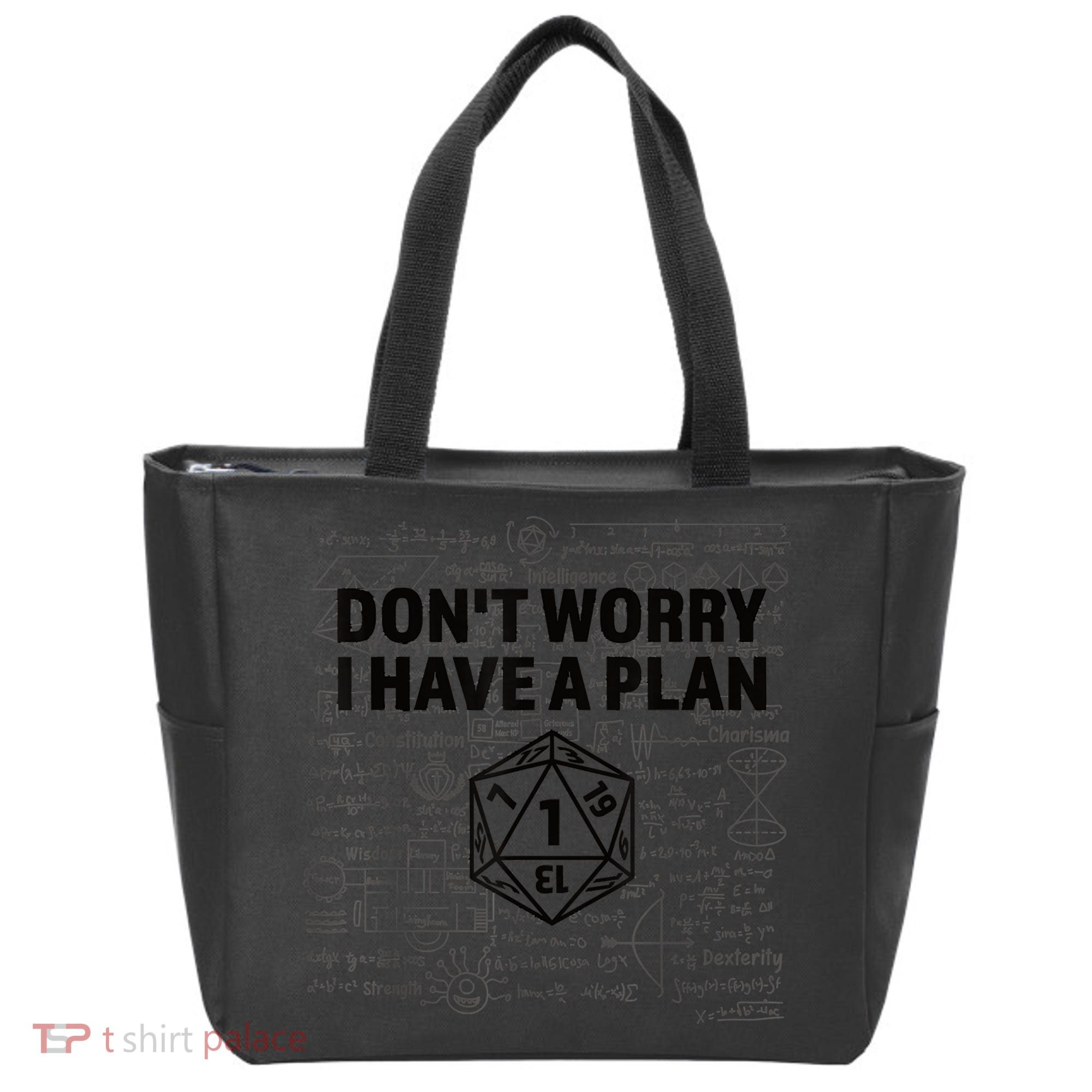 D20 Dice Roll 1 Funny Dungeon Gamer Critical Fail Dragon Tote Bag