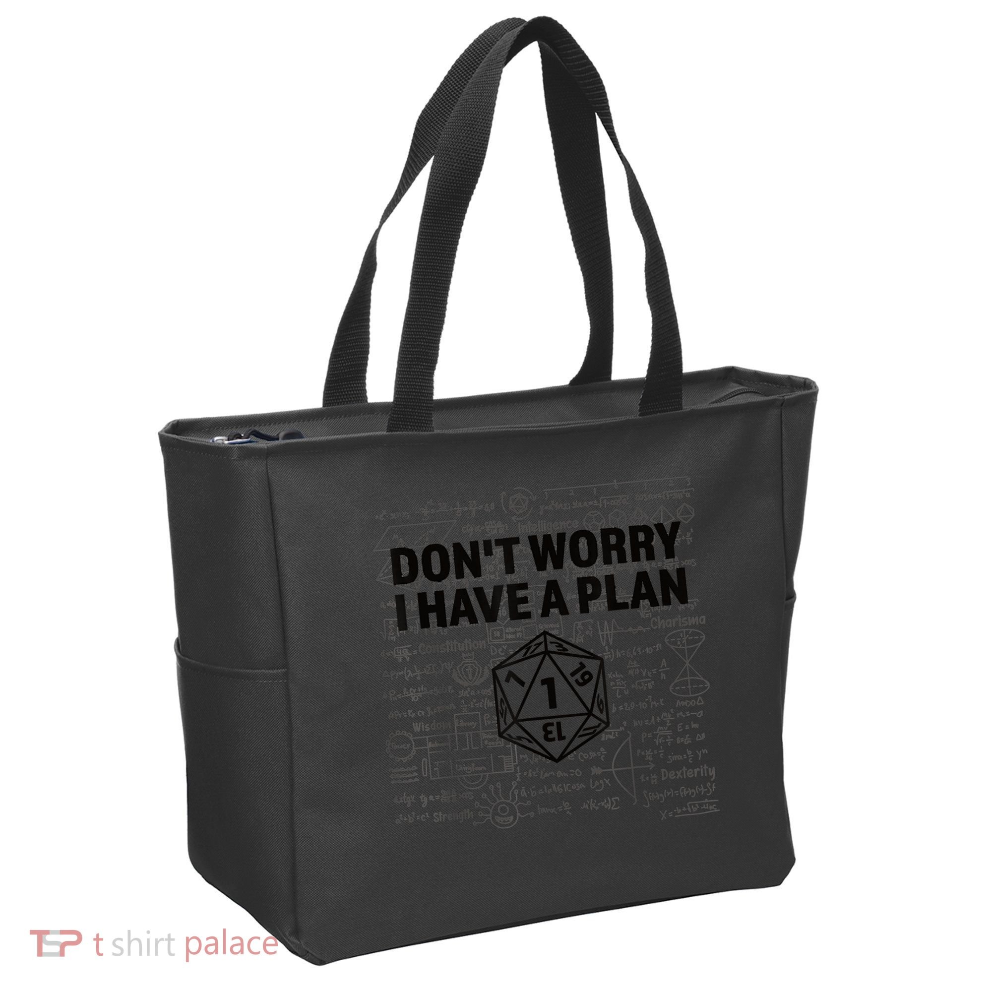 D20 Dice Roll 1 Funny Dungeon Gamer Critical Fail Dragon Tote Bag