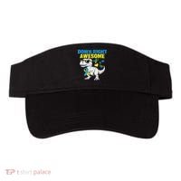 Dinosaur Down Right Awesome Down Syndrome Awareness Visor thumb 0
