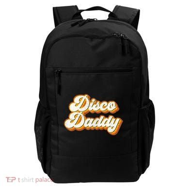 Disco Daddy Retro Matching60s 70s Party CostumeDad Backpack