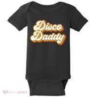 Disco Daddy Retro Matching60s 70s Party CostumeDad Baby Bodysuit thumb 0