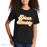 Disco Daddy Retro Matching60s 70s Party CostumeDad Kids T-Shirt thumb 2