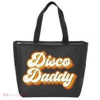 Disco Daddy Retro Matching60s 70s Party CostumeDad Tote Bag thumb 0