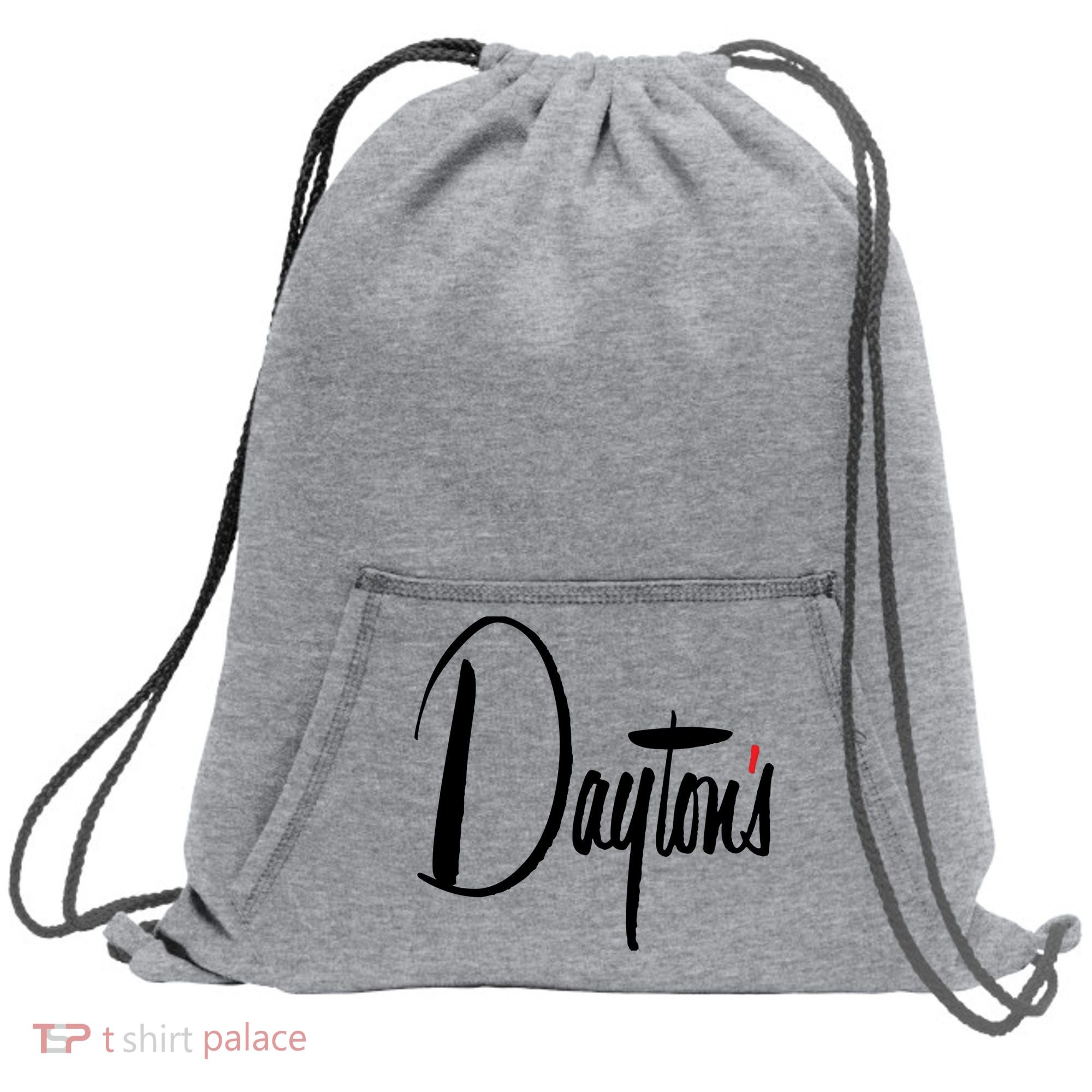 Defunct Dept Store Dayton's Sweatshirt Cinch Pack Bag