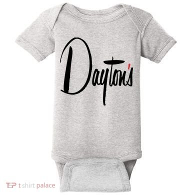 Defunct Dept Store Dayton's Baby Bodysuit