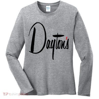 Defunct Dept Store Dayton's Women's Long Sleeve Shirt