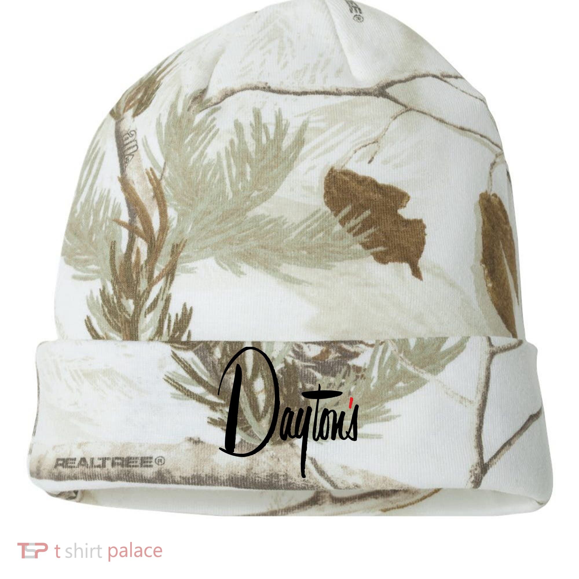 Defunct Dept Store Dayton's Kati Licensed 12" Camo Cuffed Beanie