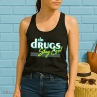Do Drugs Stay Cool Women's Tank Top thumb 2