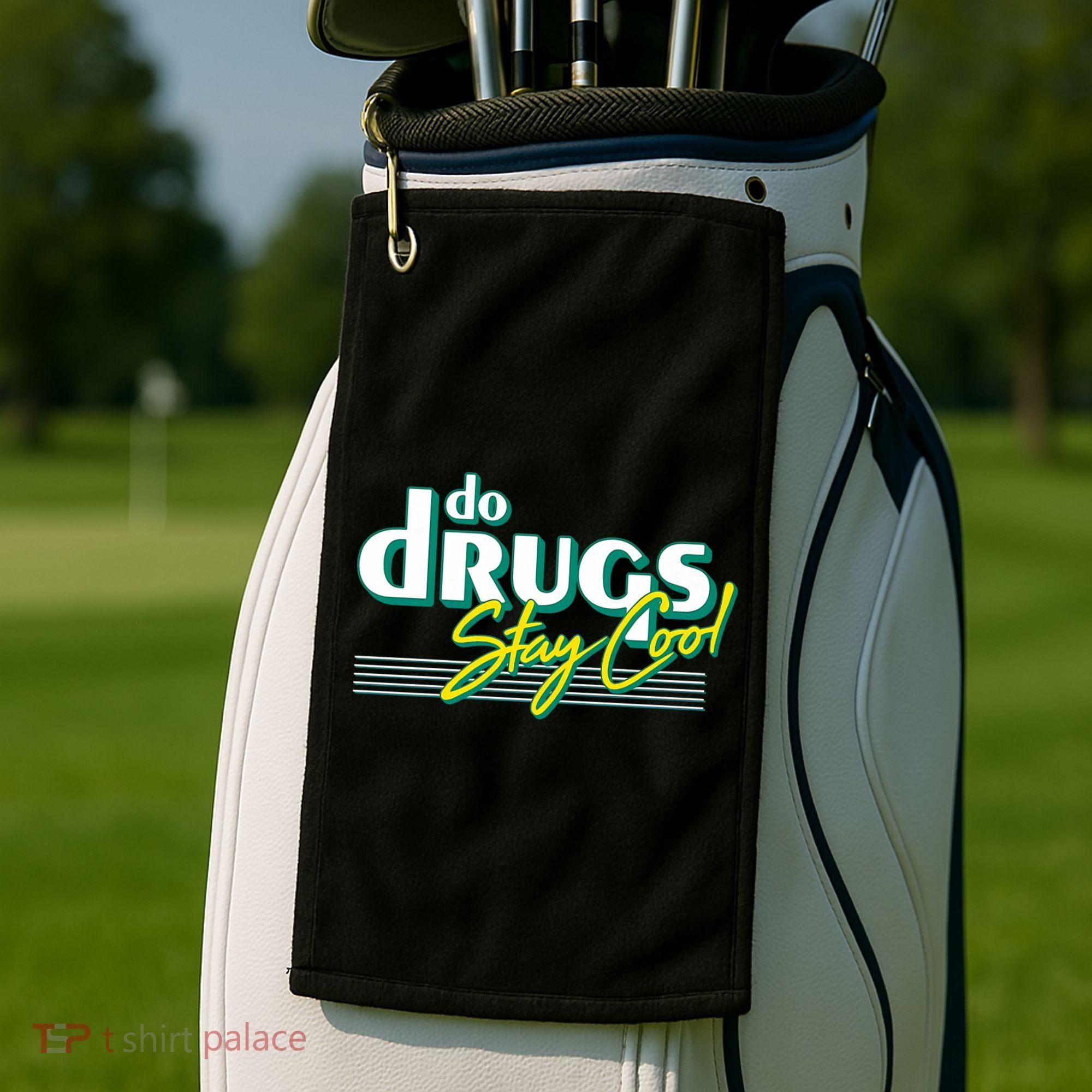 Do Drugs Stay Cool Golf Towel