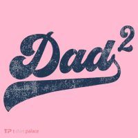 Dad2 Dad Squared Gifts Father Of Two Daddy 2 Second Time Dad Coaster thumb 2