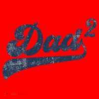 Dad2 Dad Squared Gifts Father Of Two Daddy 2 Second Time Dad Santa Hat thumb 1