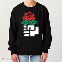 Dsa Democratic Socialists America Flowers Gift Meaningful Gift Women's Sweatshirt thumb 0