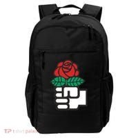 Dsa Democratic Socialists America Flowers Gift Meaningful Gift Backpack thumb 0