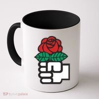 Dsa Democratic Socialists America Flowers Gift Meaningful Gift Coffee Mug thumb 0