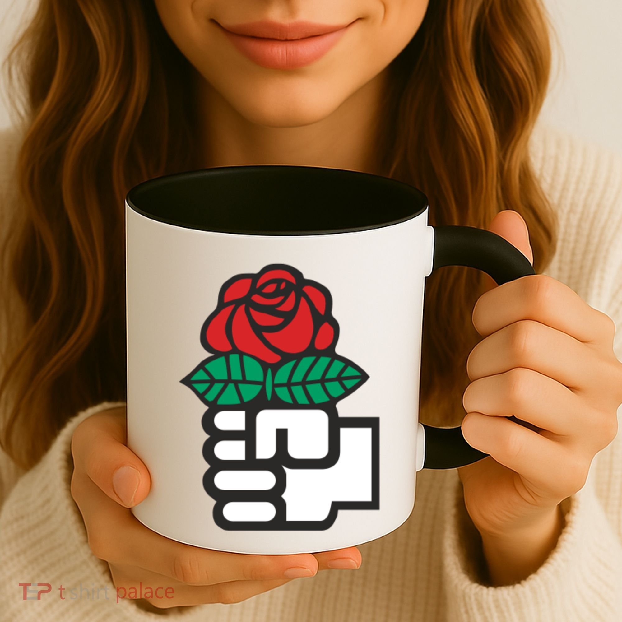 Dsa Democratic Socialists America Flowers Gift Meaningful Gift Coffee Mug