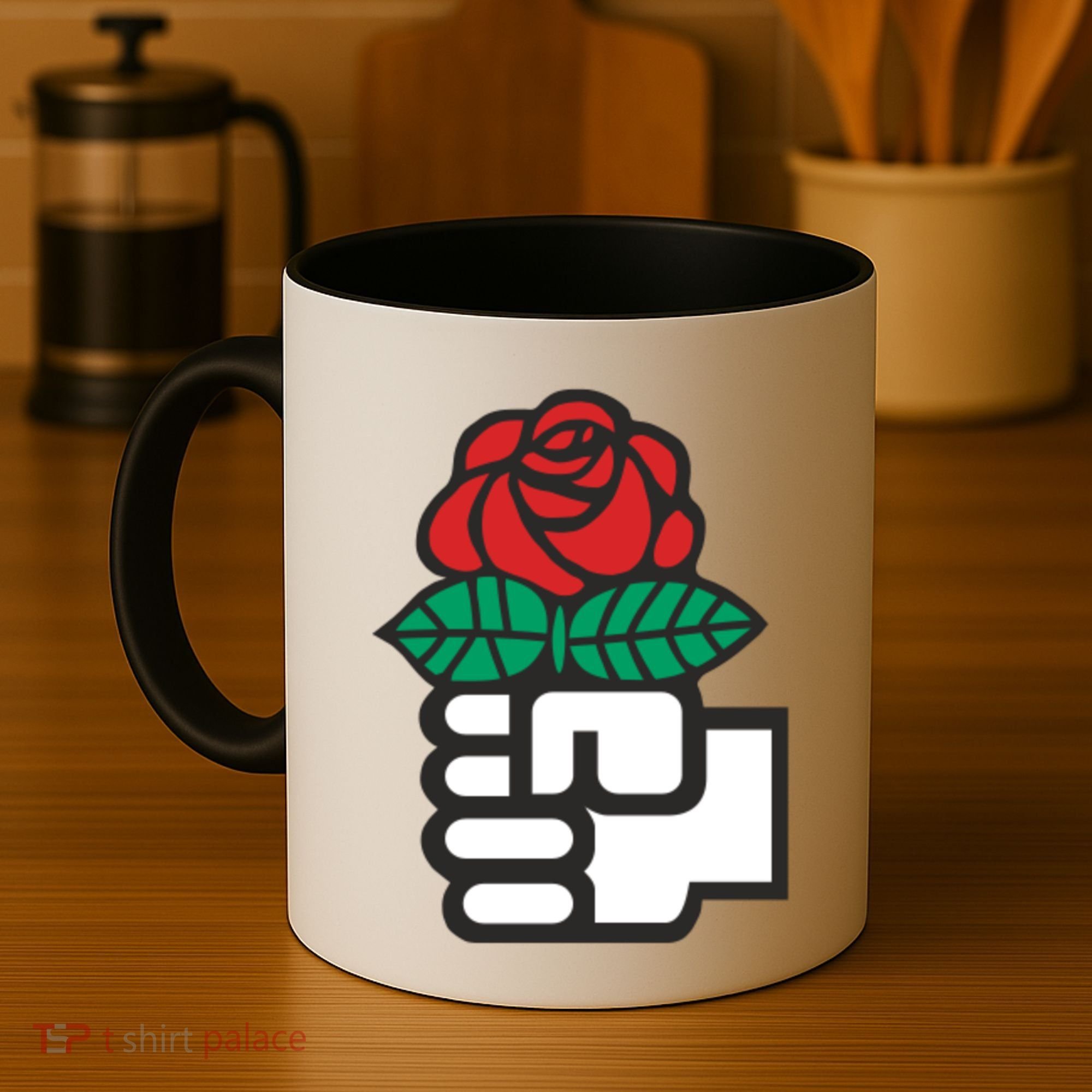 Dsa Democratic Socialists America Flowers Gift Meaningful Gift Coffee Mug