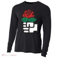 Dsa Democratic Socialists America Flowers Gift Meaningful Gift Cooling Performance Long Sleeve Crew thumb 0
