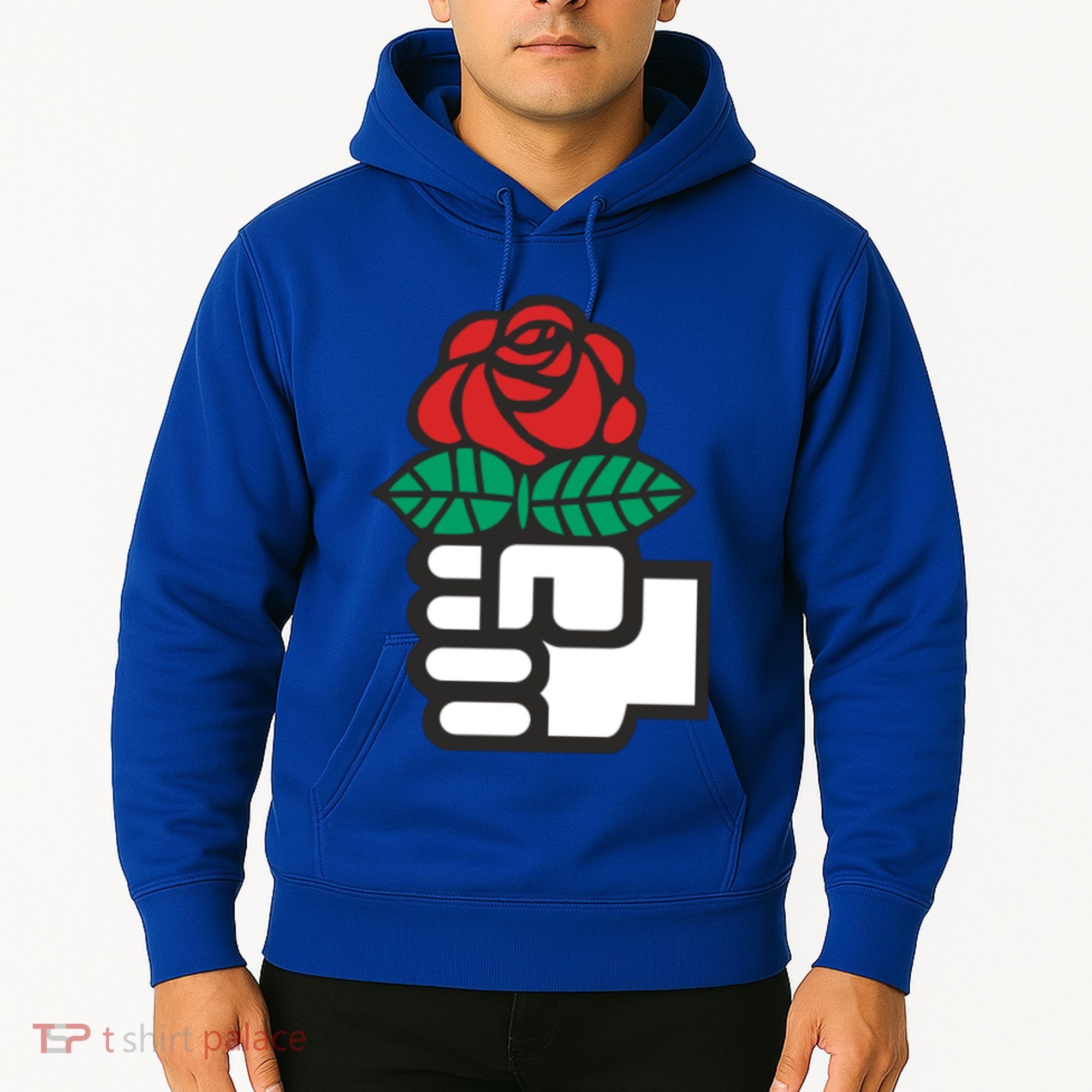 Dsa Democratic Socialists America Flowers Gift Meaningful Gift Hoodie