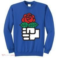 Dsa Democratic Socialists America Flowers Gift Meaningful Gift Sweatshirt thumb 0