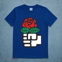Dsa Democratic Socialists America Flowers Gift Meaningful Gift T-Shirt thumb 5