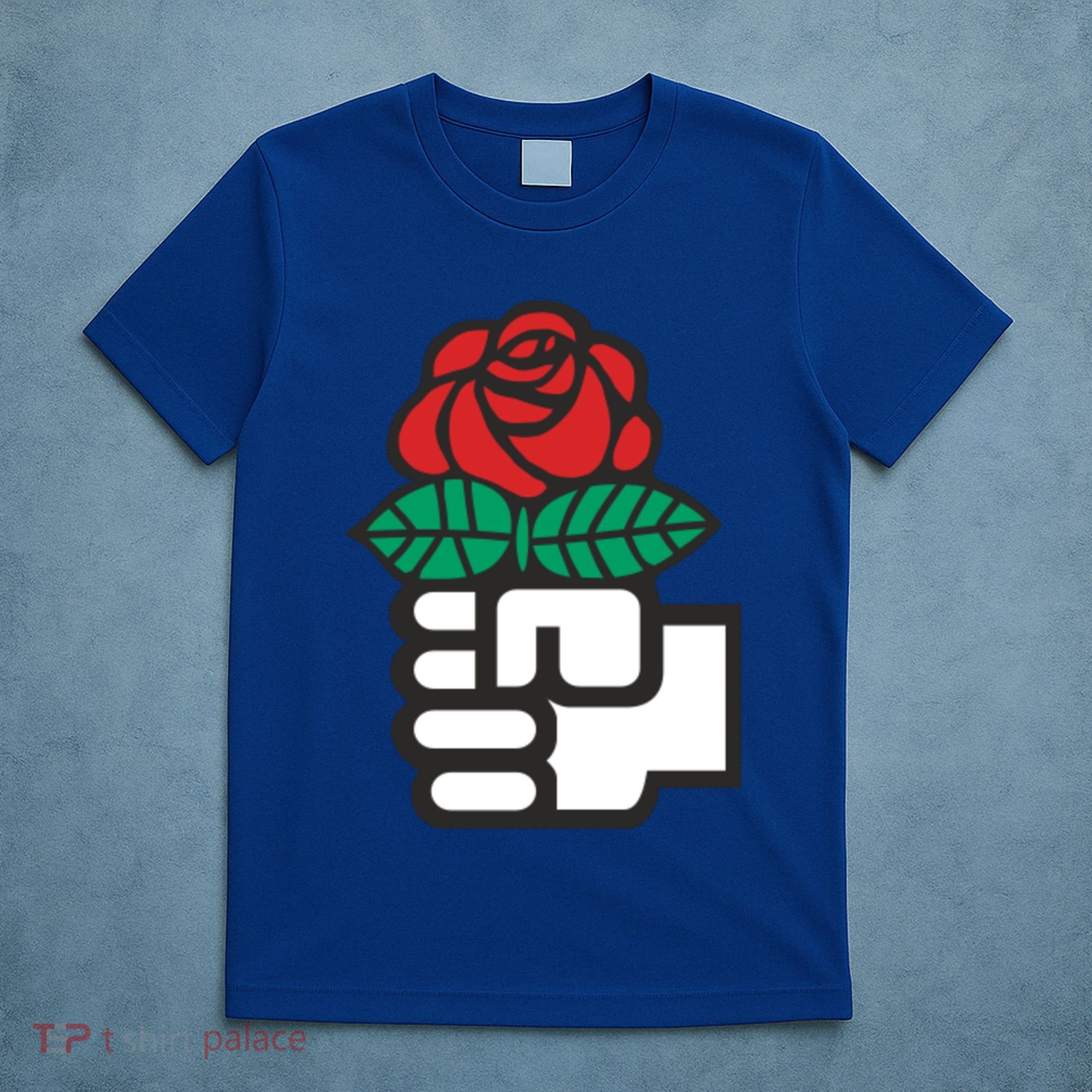 Dsa Democratic Socialists America Flowers Gift Meaningful Gift T-Shirt