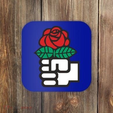 Dsa Democratic Socialists America Flowers Gift Meaningful Gift Coaster