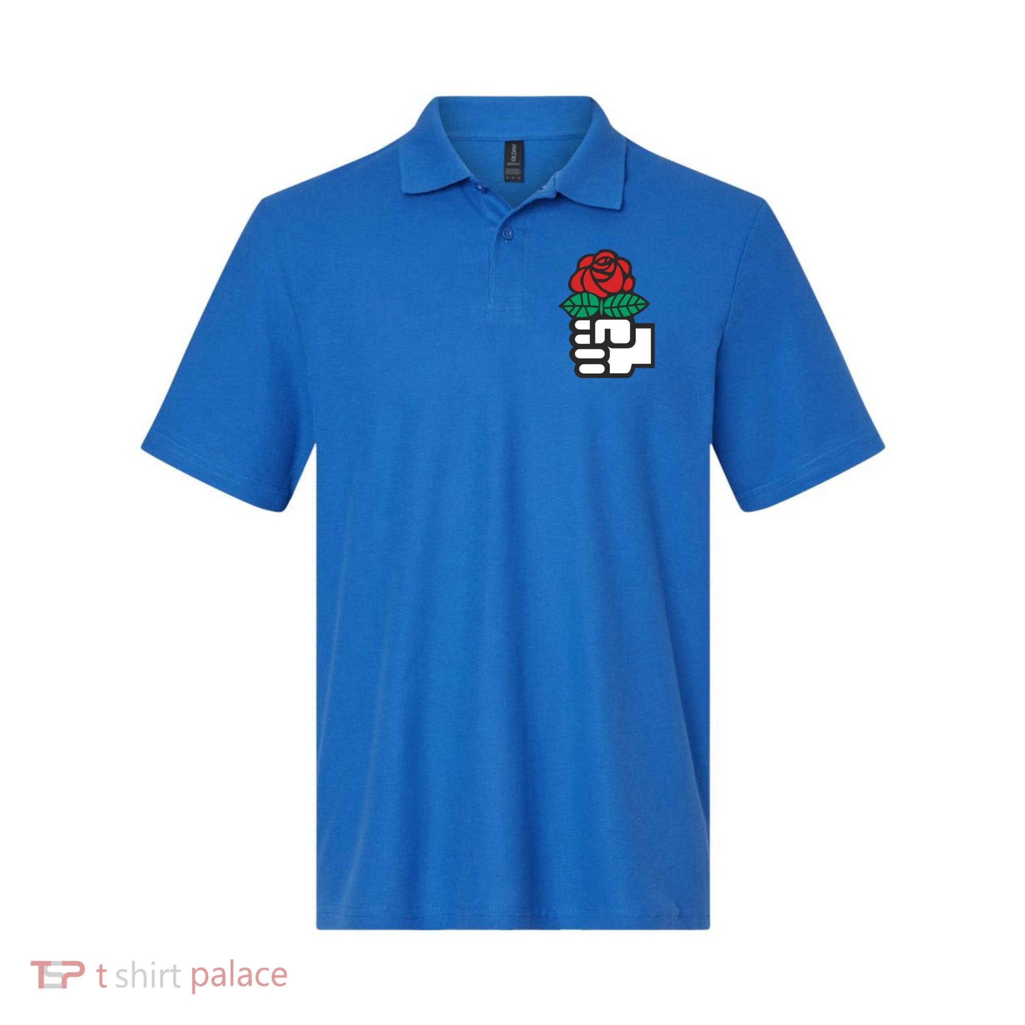 Dsa Democratic Socialists America Flowers Gift Meaningful Gift Polo