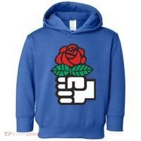Dsa Democratic Socialists America Flowers Gift Meaningful Gift Toddler Hoodie thumb 0