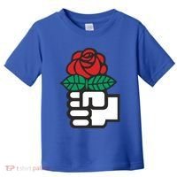 Dsa Democratic Socialists America Flowers Gift Meaningful Gift Toddler T-Shirt thumb 0