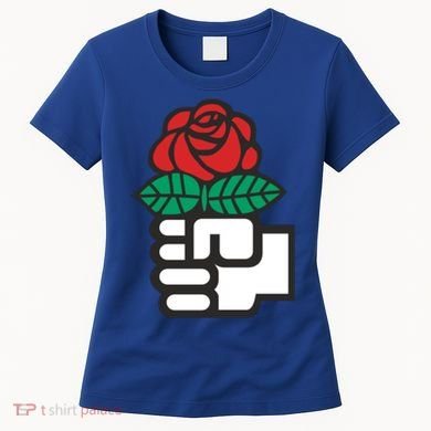 Dsa Democratic Socialists America Flowers Gift Meaningful Gift Women's T-Shirt