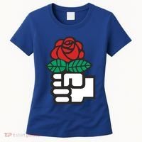 Dsa Democratic Socialists America Flowers Gift Meaningful Gift Women's T-Shirt thumb 0