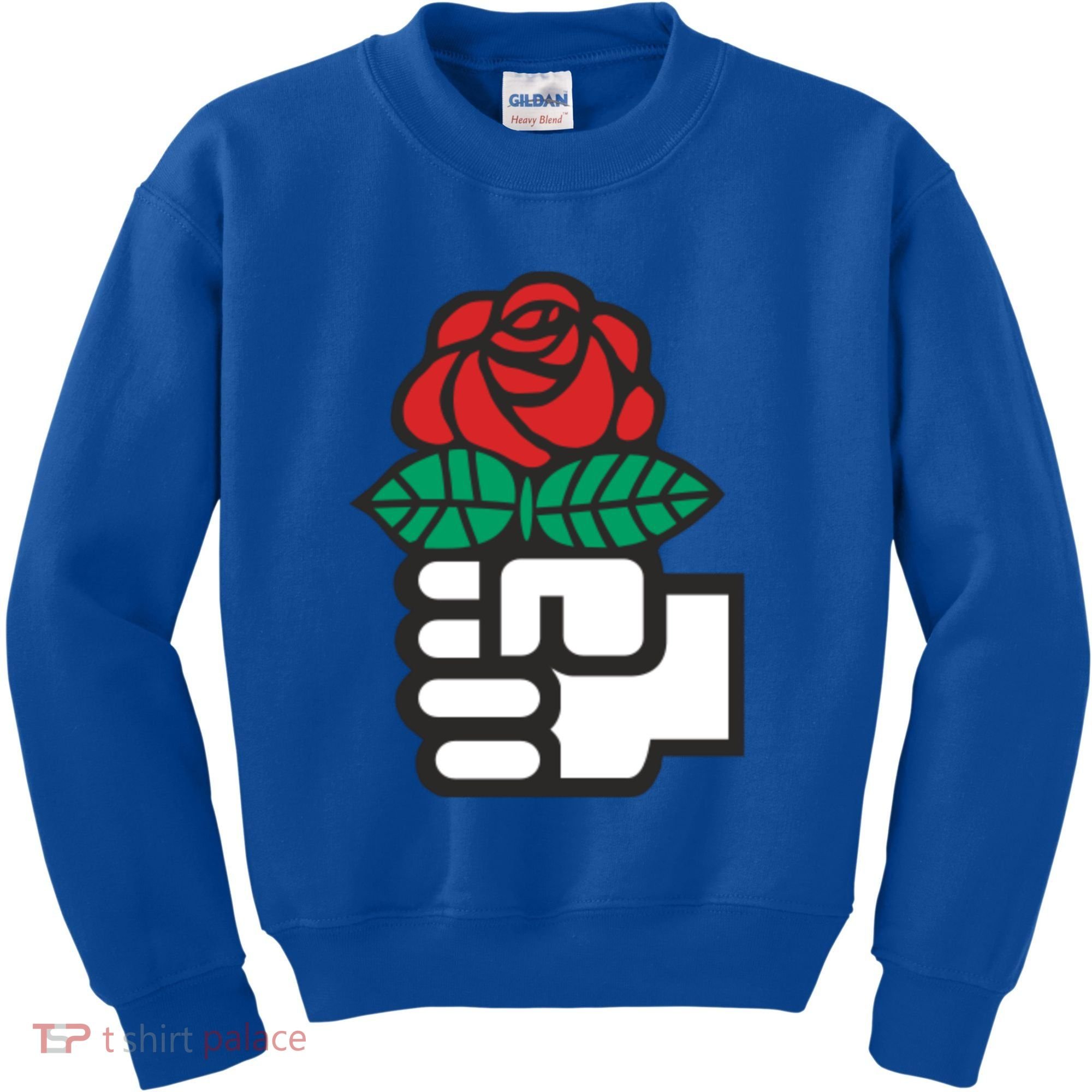 Dsa Democratic Socialists America Flowers Gift Meaningful Gift Kids Sweatshirt