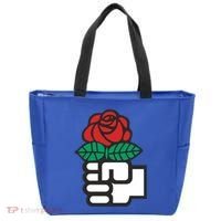 Dsa Democratic Socialists America Flowers Gift Meaningful Gift Tote Bag thumb 0