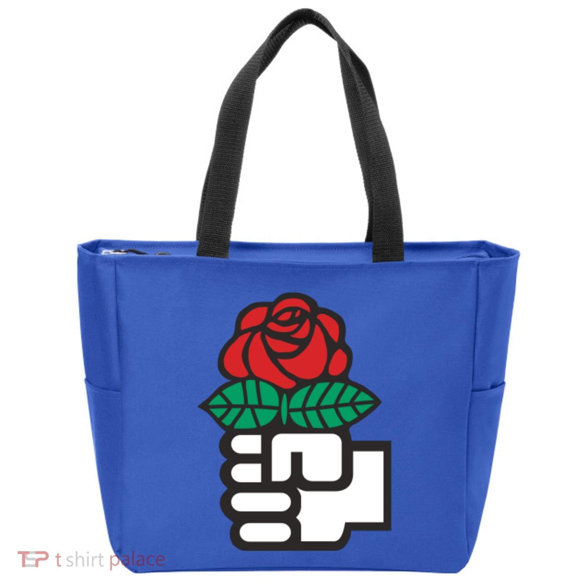Dsa Democratic Socialists America Flowers Gift Meaningful Gift Tote Bag