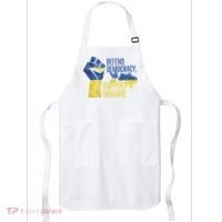 Defend Democracy Support Ukraine Zelensky Ukrainian Flag Apron thumb 0