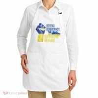 Defend Democracy Support Ukraine Zelensky Ukrainian Flag Apron thumb 2