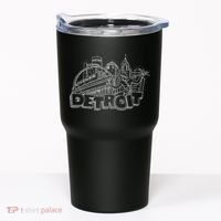 Detroit Drawing Skyline Tumbler thumb 0