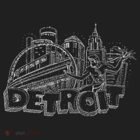 Detroit Drawing Skyline Tumbler thumb 3