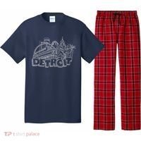 Detroit Drawing Skyline Pajama Set thumb 0