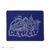 Detroit Drawing Skyline Mousepad thumb 0