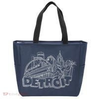 Detroit Drawing Skyline Tote Bag thumb 0