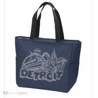 Detroit Drawing Skyline Tote Bag thumb 3