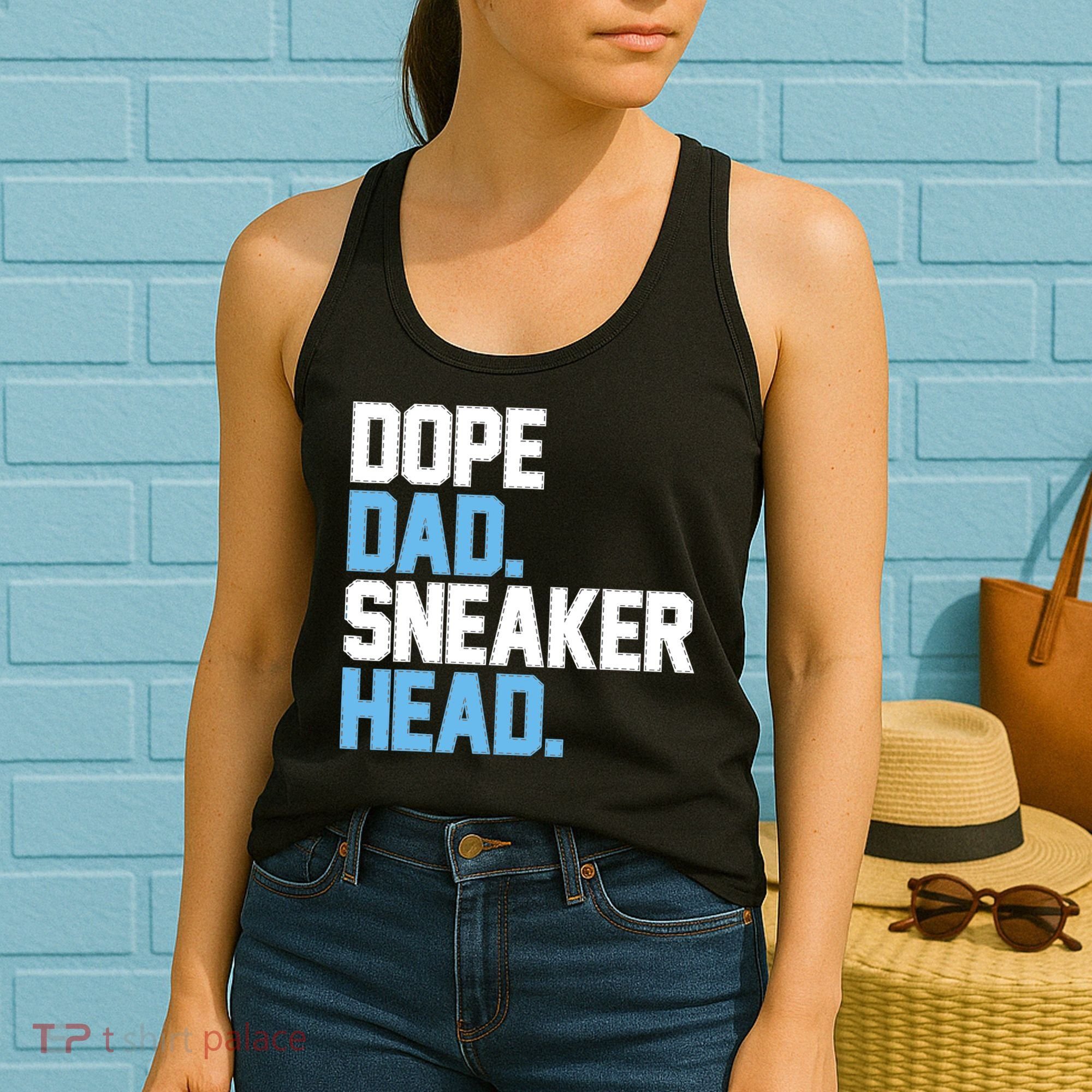 Dope Dad Sneakerhead Women's Tank Top
