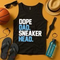 Dope Dad Sneakerhead Tank Top thumb 4